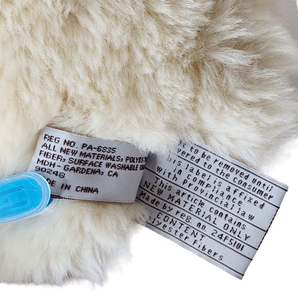 Incredible Petables Baby Lamb Sheep Plush Stuffed Animal With Tags Attached - Picture 7 of 9